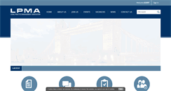 Desktop Screenshot of lpma.org.uk
